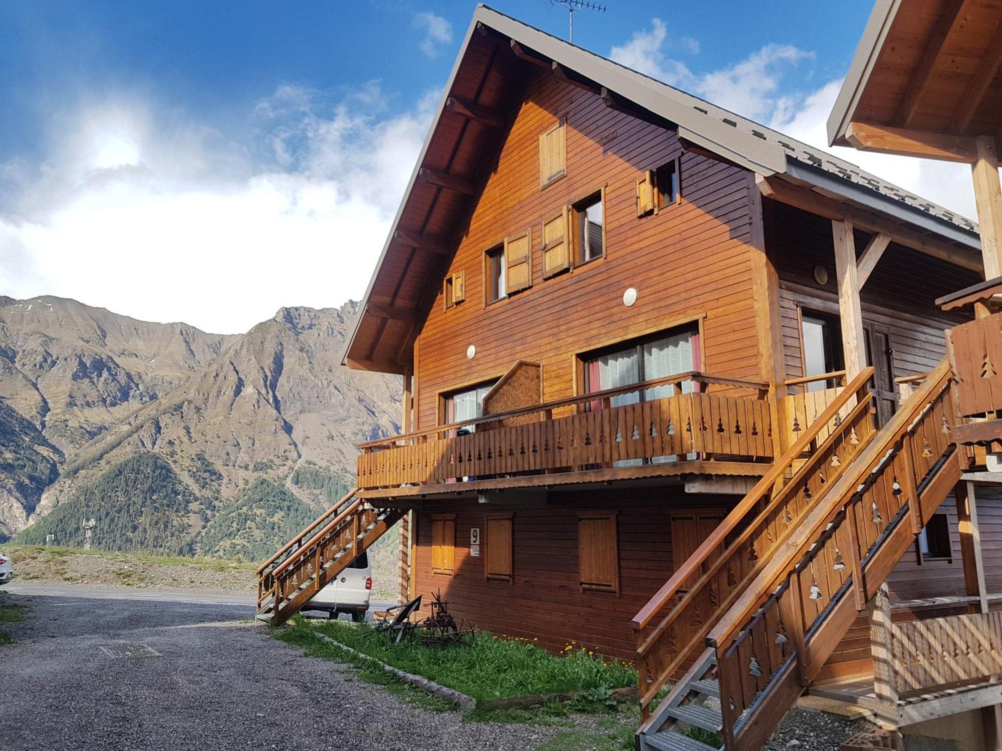 Duplex Dans Chalet Au Coeur De La Station Réallon エクステリア 写真